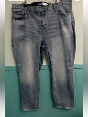 Old Navy Light Blue Men's Relaxed Jeans size 44/30 Athletic Taper Cut